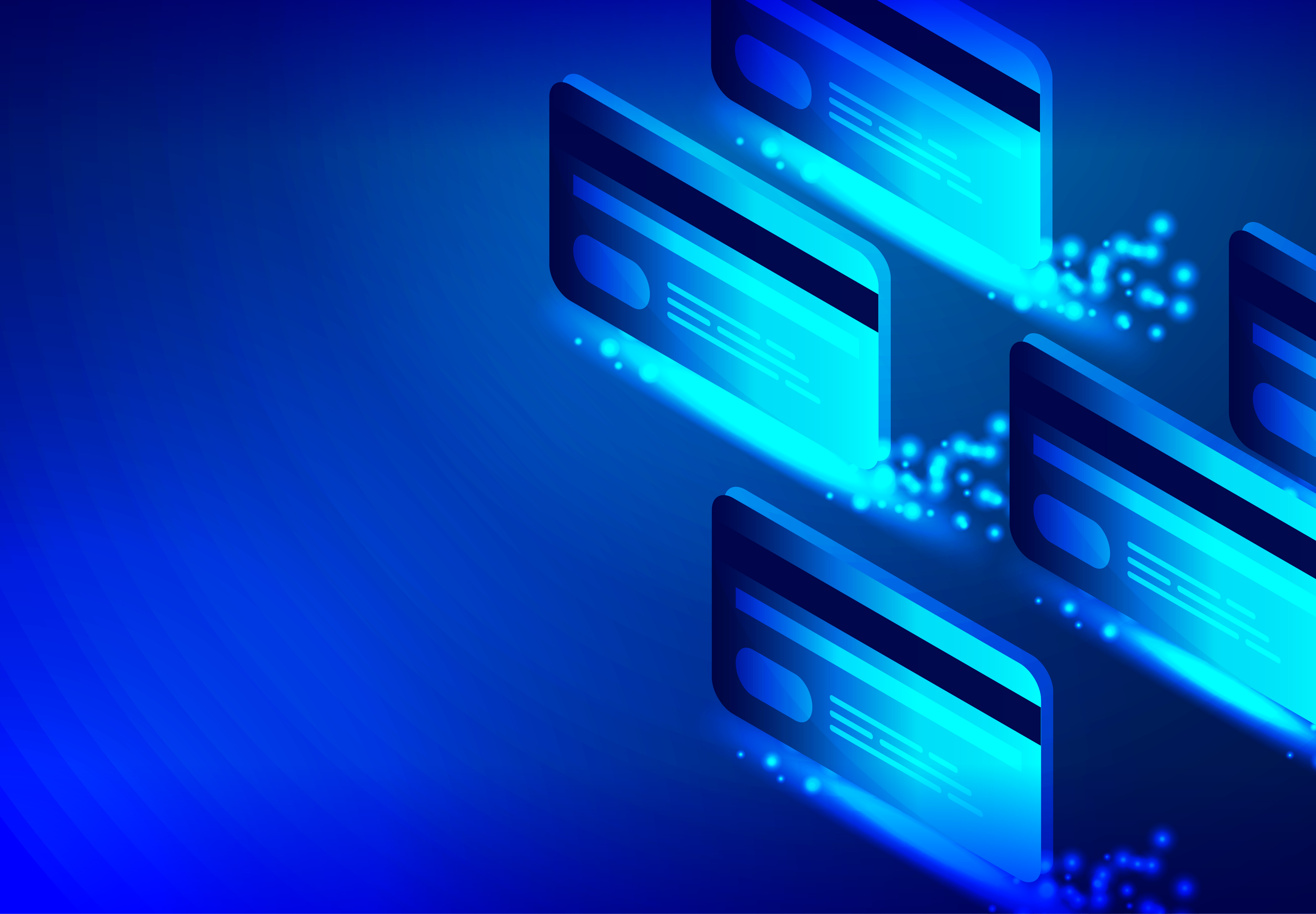 Modern data center infrastructure powering web scraping and data extraction services